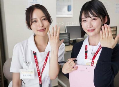 2 cô y tá dễ thương điều trị cho những bệnh nhân nam bị nghiện thủ dâm